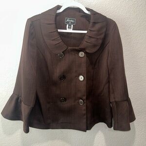 Sweet Suit Women’s Blazer Jacket Brown Size‎ 10